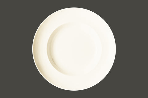 ROUND DEEP PLATE, 11.8"D, IVORIS_6