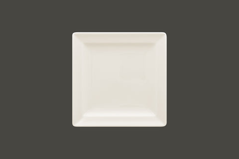 SQUARE FLAT PLATE, 6.7"L, 6.7"W, IVORIS_0