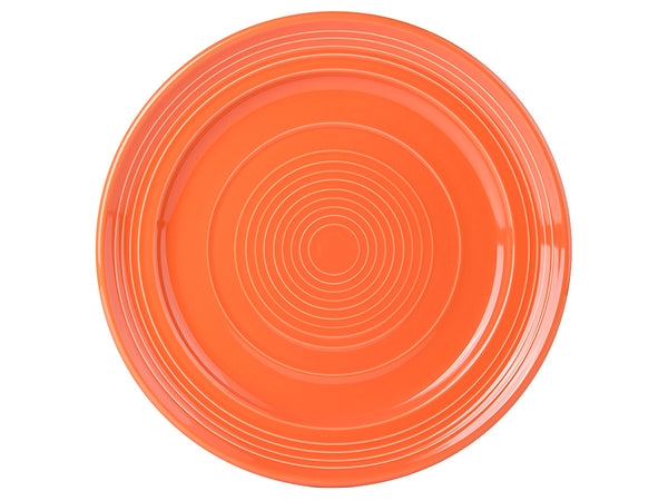 Tuxton Plate Plate 12" Concentrix Papaya_0