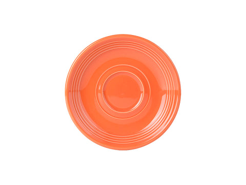 Tuxton Saucer Saucer 6" Concentrix Papaya_0