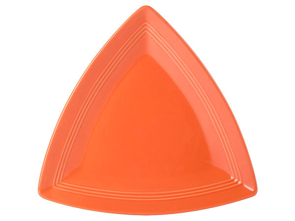Tuxton Triangle Plate 12 ½" Concentrix Papaya