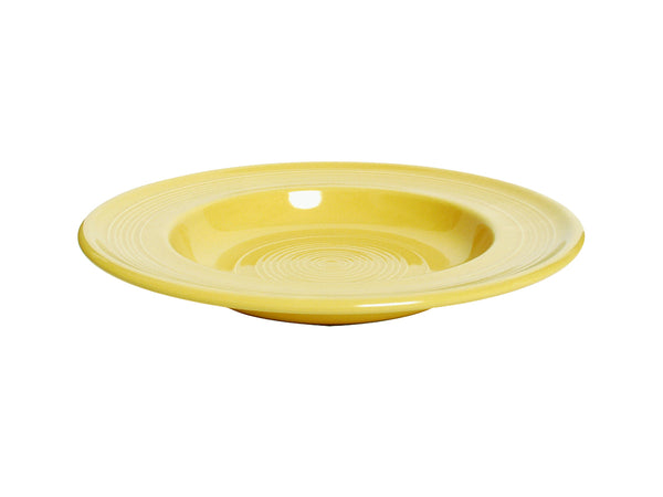 Tuxton Pasta Bowl Salad & Pasta Bowls 12" x 2" Concentrix Saffron_0