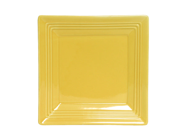 Tuxton Square Plate 8 ½" Concentrix Saffron