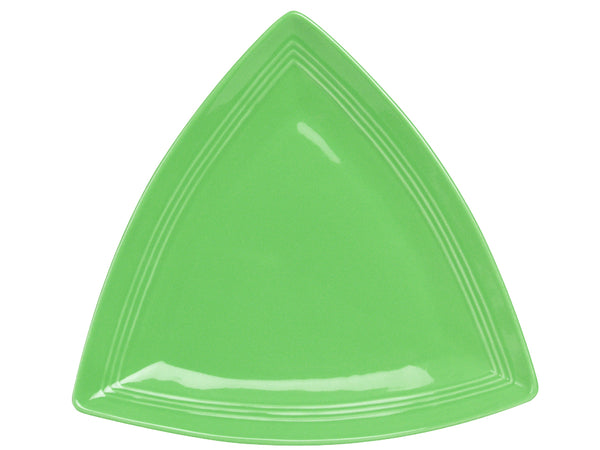 Tuxton Triangle Plate 12 ½" Concentrix Cilantro_0