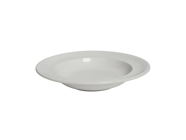 Tuxton Rim Soup Bowl 9" x 1 ¾" Concentrix White_0