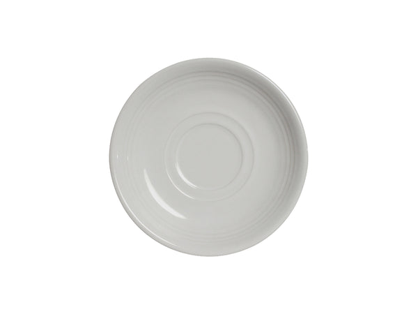 Tuxton Saucer 6" Concentrix White