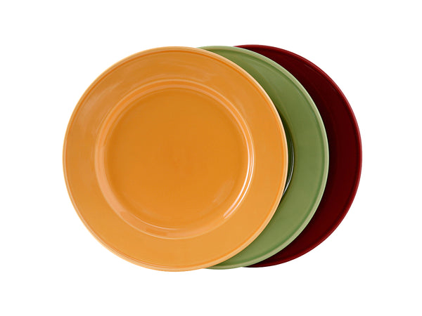 Tuxton Plate 7 ½" Butterscotch Cranberry & Pistachio