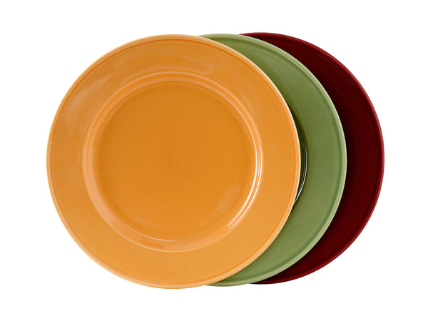 Tuxton Plate 11 ¼" Butterscotch Cranberry & Pistachio