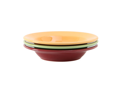 Tuxton Rim Soup Rim Soup Bowl 9" x 1 ¾" Salad & Pasta Bowls B/scotch Cranberry & Pistachio_6