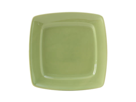 Tuxton Square Plate 8 ⅛" x 8 ⅛" Squares Butterscotch Cranberry & Pistachio_2