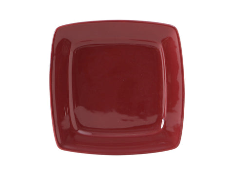 Tuxton Square Plate 8 ⅛" x 8 ⅛" Squares Butterscotch Cranberry & Pistachio_4