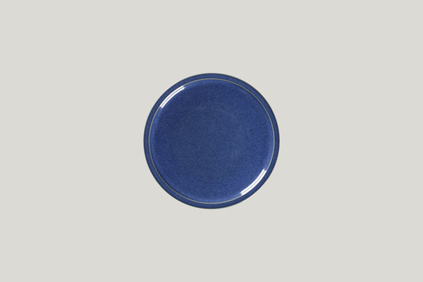 FLAT COUPE PLATE, 6.3"D, COBALT_0