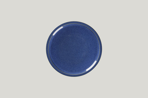 FLAT COUPE PLATE, 8.25"D, COBALT_0