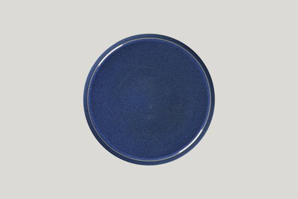 FLAT COUPE PLATE, 9.45"D, COBALT_0