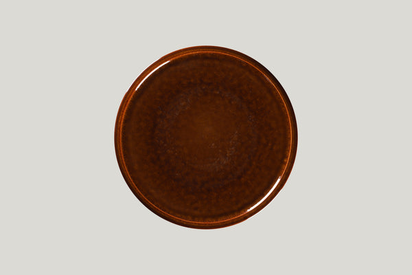 FLAT COUPE PLATE, 9.45"D, HONEY_0