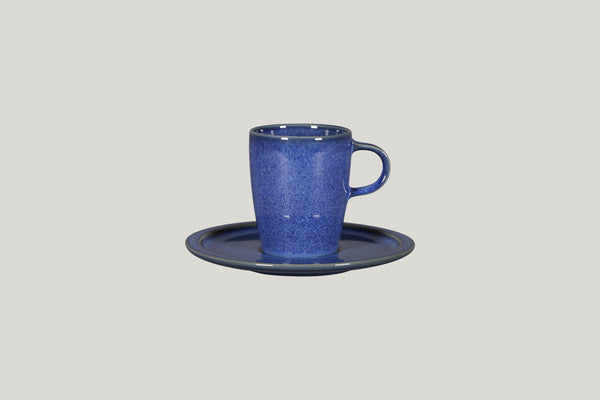 SAUCER FOR COFFEE CUP, 6.4"D, COBALT_0