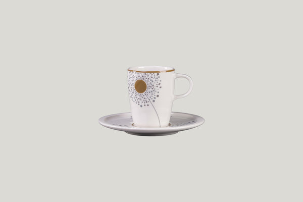 SAUCER FOR COFFEE CUP, 6.4"D, IVORIS - SPRING_0