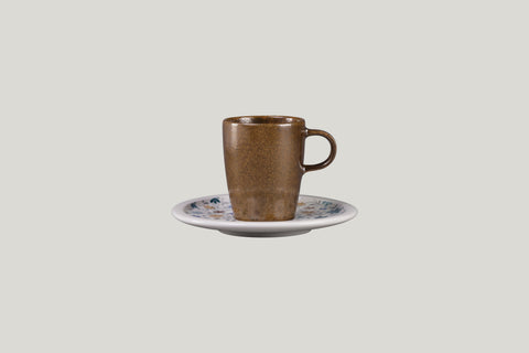 SAUCER FOR COFFEE CUP, 6.4"D, IVORIS - SUMMER_1