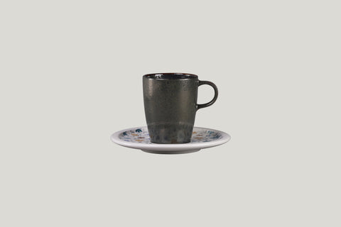 SAUCER FOR COFFEE CUP, 6.4"D, IVORIS_7