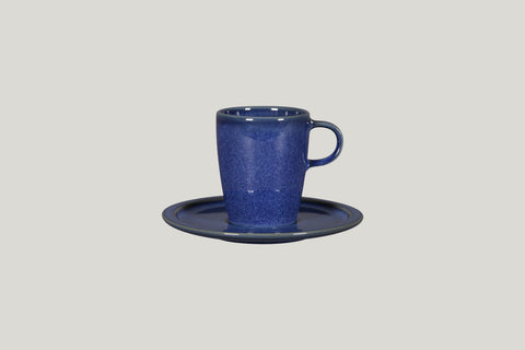 SAUCER FOR COFFEE CUP, 6.4"D, COBALT_1