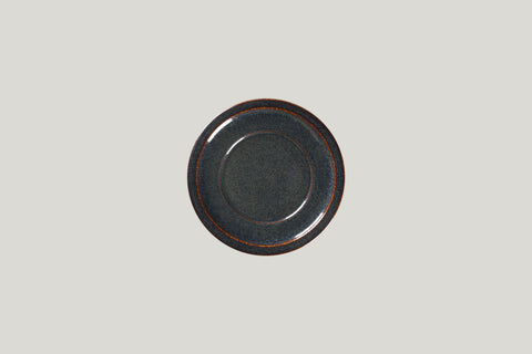 FLAT PLATE WITH RIM, 6.3"D, IVORIS_1