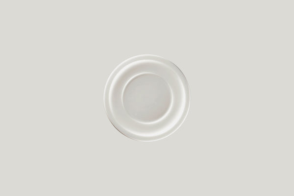 FLAT PLATE WITH RIM, 6.3"D, IVORIS_0