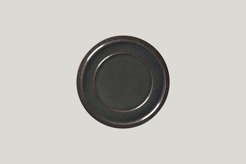 FLAT PLATE WITH RIM, 8.05"D, IVORIS_3