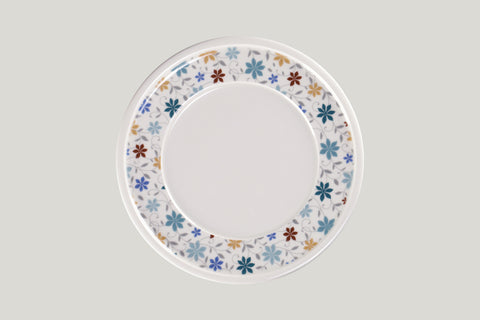 FLAT PLATE WITH RIM, 11"D, IVORIS_0