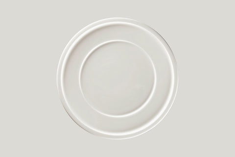 FLAT PLATE WITH RIM, 11"D, IVORIS_6