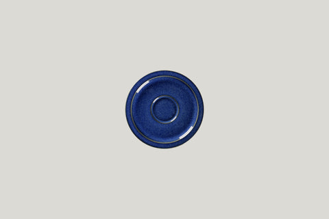 SAUCER FOR ESPRESSO CUP, 4.9"D, COBALT_1