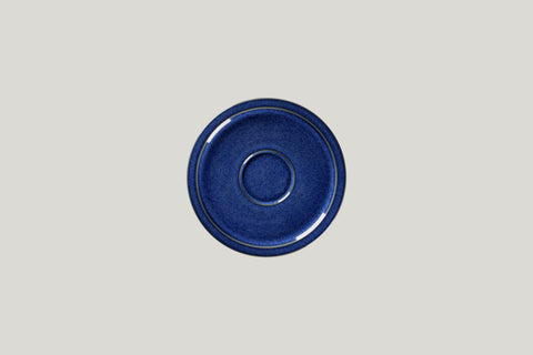 SAUCER FOR COFFEE CUP, 6.4"D, COBALT_2