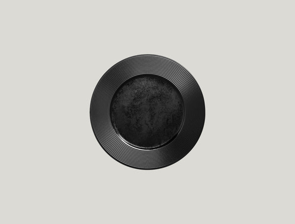 FLAT PLATE, 8.65"D, BLACK_0