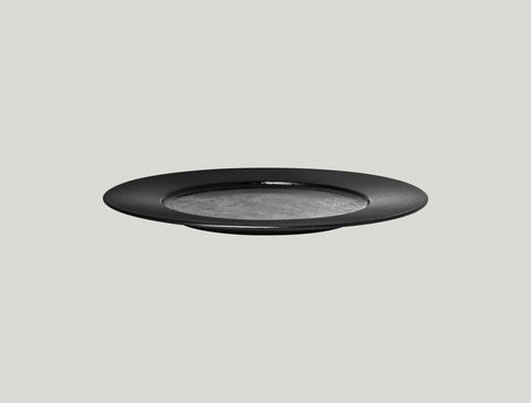 FLAT PLATE, 12.2"D, BLACK_1