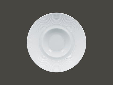 GOURMET DEEP PLATE, 10.25"D, POLARIS_18