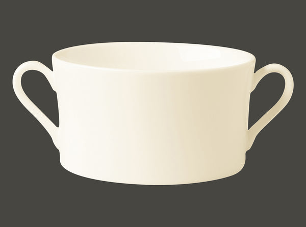 CREAM SOUP BOWL - 2 HANDLES, 3.78"D, 2.3"H, 10.33 OZ, IVORIS_0