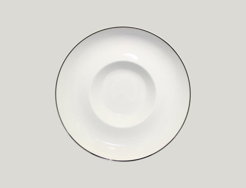 GOURMET DEEP PLATE, 10.25"D, IVORIS_8