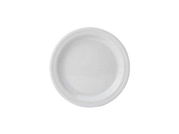 Tuxton Plate - Narrow Rim Plate 5 ½" Pacifica Porcelain White Embossed