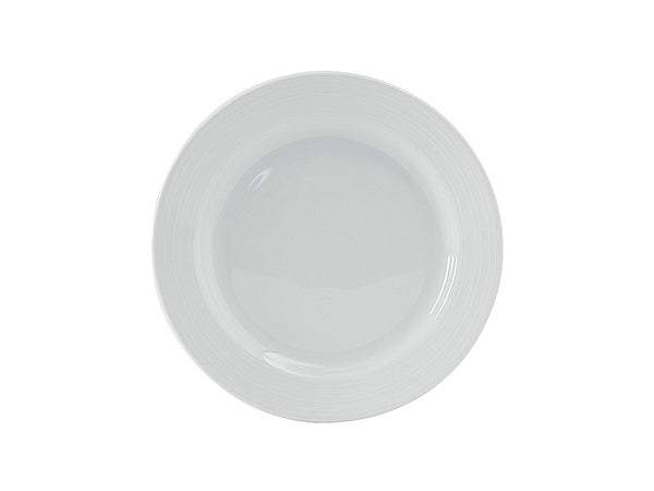 Tuxton Plate Plate 7 ¼" Pacifica Porcelain White Embossed_0