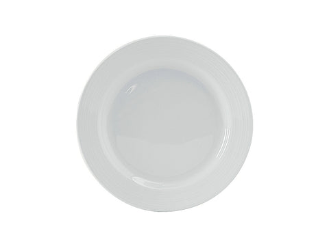 Tuxton Plate Plate 7 ¼" Pacifica Porcelain White Embossed_0