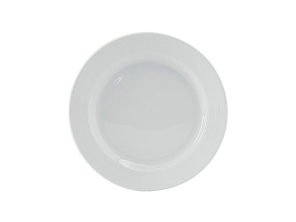 Tuxton Plate 7 ¼" Sonoma Porcelain White Embossed
