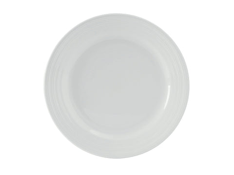 Tuxton Plate Plate 9" Pacifica Porcelain White Embossed_0