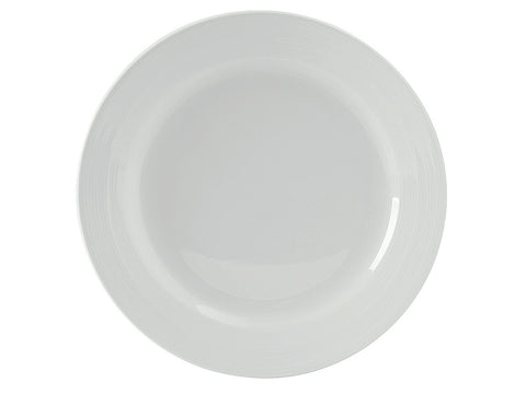 Tuxton Plate Plate 11 ¾" Pacifica Porcelain White Embossed_0