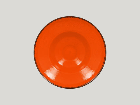 EXTRA DEEP ROUND PLATE, 10.25"D, 16.25 OZ, ORANGE_1