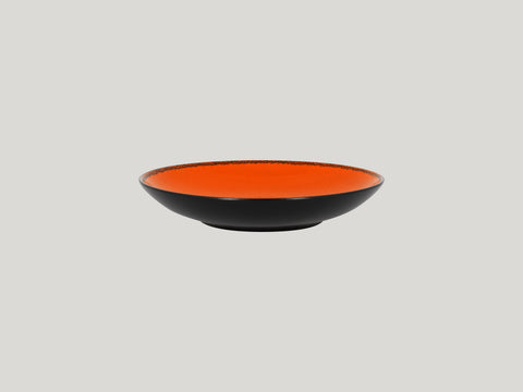 DEEP COUPE PLATE, 9.05"D, 23.35 OZ, ORANGE_0