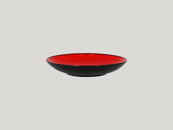 DEEP COUPE PLATE, 9.05"D, 23.35 OZ, RED_0