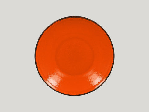 DEEP COUPE PLATE, 11"D, 42.25 OZ, ORANGE_1