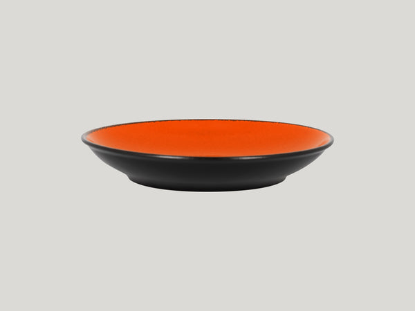 DEEP COUPE PLATE, 11"D, 42.25 OZ, ORANGE_0