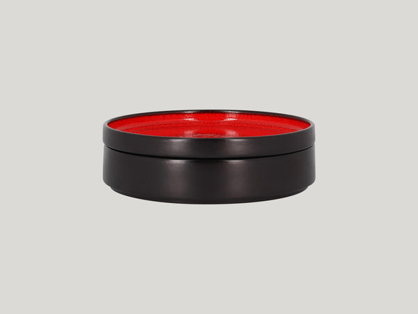 RIMLESS FLAT PLATE / LID FOR FRNODP20RD, 7.85"D, RED_0