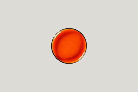 FLAT RIMLESS PLATE/LID, 5.5"D FOR FRNOBW14OR, ORANGE_1