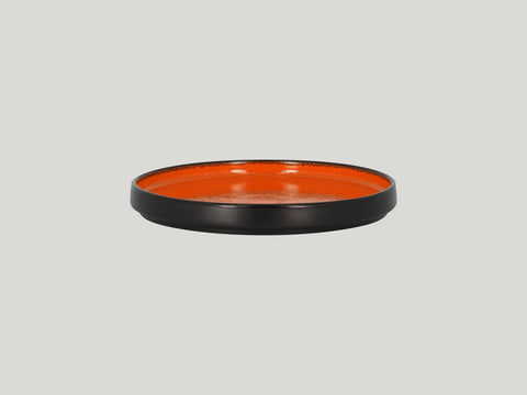 RIMLESS FLAT PLATE / LID FOR FRNODP20OR, 7.85"D, ORANGE_1